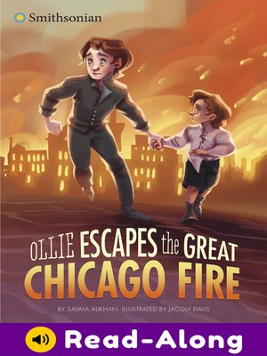 cover image of Ollie Escapes the Great Chicago Fire